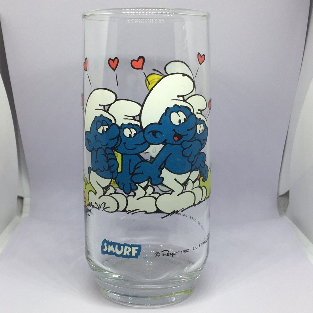 1982 Vintage Smurf & Smurfette